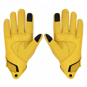 Gants de moto de haute qualité pour la course sur route, paume antidérapante, équipement de moto pour hommes, gants de motard avec logo personnalisé - Product Image 3