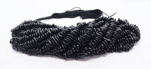 Perles de spinelle noire naturelle lisse en forme de pépite, 6-7 mm, perles de pierres précieuses de spinelle noire naturelle pour la fabrication de bijoux - Product Image 2