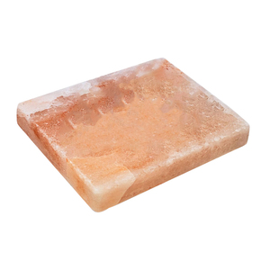 Bloc de sel de l'Himalaya naturel de qualité supérieure, rectangulaire, brut, pierre durable, idéal pour la décoration rustique de la maison et la présentation sur table. - Product Image 1
