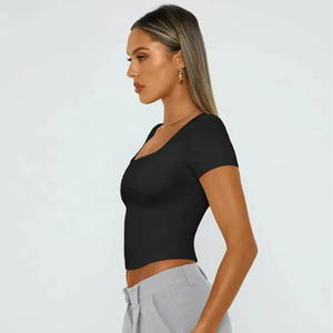 เสื้อกล้ามถักไหมพรมผู้หญิงแบบสองชั้น รุ่นปี 2025 สำหรับฤดูใบไม้ผลิและฤดูร้อน เหมาะสำหรับออกกำลังกาย แฟชั่นชายหาดสไตล์ Y2K ระบายอากาศได้ดี แห้งเร็ว ใส่ออกไปข้างนอกได้ - Product Image 1