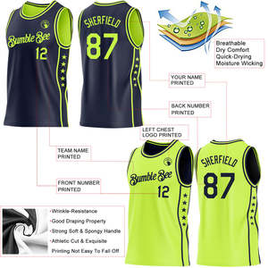 Conjunto de Pantalones Cortos y Camiseta de Baloncesto Reversible de Moda, Uniforme de Equipo Personalizado de Malla, Kits de Ropa Deportiva Colorida, Venta al por Mayor, Proveedor OEM - Product Image 3