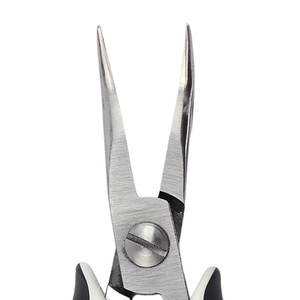 Alicates Profesionales para Joyería con Punta Curva de 115 mm, Acero Inoxidable, Mango Ergonómico para Doblar y Enlazar Alambres con Precisión - Product Image 3