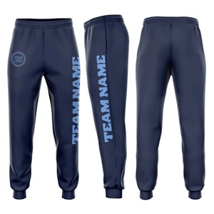 Pantalones Deportivos de Felpa Premium con Logotipo Bordado Personalizado, Estampado Lateral, Transpirables, para Gimnasio, con Bolsillos - Product Image 3