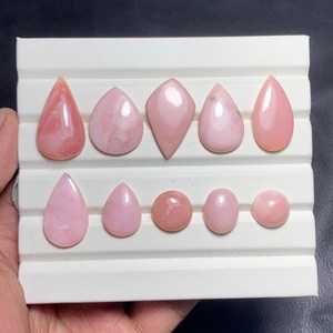 โอปอลสีชมพูธรรมชาติจากออสเตรเลีย รูปทรงหลังเบี้ย สำหรับทำเครื่องประดับ - Product Image 4