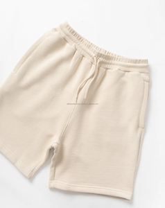 Lightweight Men's High Street 100% Cotton Oxford Mid Waist Drawstring Closure Pockets Embroidered High Quality Hot Shorts - Product Image 3
