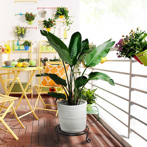 Support de plante en métal, support de plante d'intérieur, support de plante d'extérieur, support de plante de jardin, support de fleurs décoratif, support de plante en pot - Product Image 3