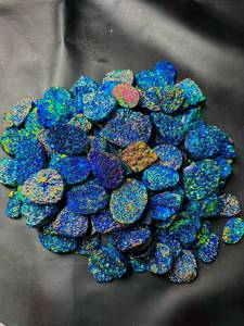 Cabujón de Titanio Druzy, Precio al por Mayor, Gema Suelta para Joyería Curativa, Colgante, Gema a Granel - Product Image 3