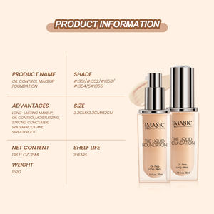 IMAGIC <span class=keywords><strong>Fond</strong></span> <span class=keywords><strong>de</strong></span> <span class=keywords><strong>teint</strong></span> en gros <span class=keywords><strong>Fond</strong></span> <span class=keywords><strong>de</strong></span> <span class=keywords><strong>teint</strong></span> Couverture complète et finition lisse pour tous les tons <span class=keywords><strong>de</strong></span> peau <span class=keywords><strong>Fond</strong></span> <span class=keywords><strong>de</strong></span> <span class=keywords><strong>teint</strong></span> longue durée en vrac - Product Image 4