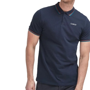 เสื้อโปโลลำลองแขนสั้นสำหรับผู้ชาย, เสื้อโปโลลำลองทรงพอดีตัวลำลองใหม่สำหรับใส่วิ่งฤดูร้อนเสื้อยืดผ้าฝ้าย100% สไตล์ยอดนิยม - Product Image 1