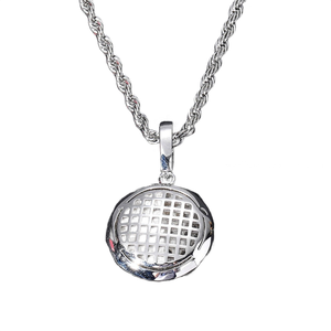 Premium Iced Out Pendant Full Diamond Hip Hop Statement Piece Trending Luxury Jewelry Available At Export price - Product Image 5
