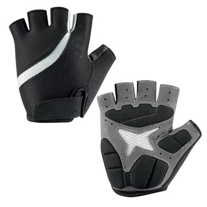 Fournisseur direct d'usine de gants de cyclisme, gants de vélo personnalisés avec tissu en maille respirant, grip en silicone et protection contre les chocs - Product Image 5