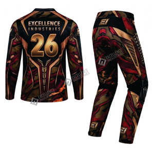 Pantalones de Motocross Unisex de Secado Rápido, Alta Calidad, Personalizados, Ropa de Carreras de Motocross, Algodón, Hechos a Medida en Pakistán - Product Image 4