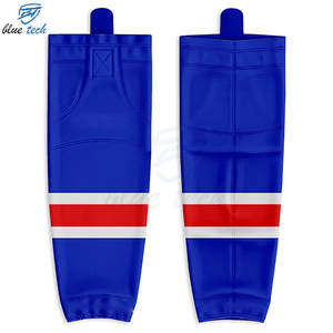 Calcetines de Hockey sobre Hielo Personalizados al por Mayor, Transpirables, Elásticos, Ecológicos, con Base Antibacteriana para Equipos Profesionales y Escuelas, OEM - Product Image 5