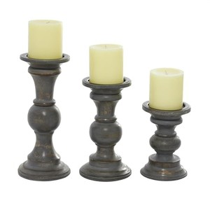 Juego de Portavelas Cuadrados Hechos a Mano Aqdus Saleem BM-OMBRE6 de Madera de Mango Ombre - Venta al por Mayor desde India - Product Image 2