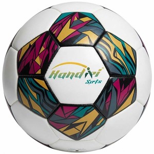 ลูกฟุตบอล KANDARI SPORTS คุณภาพสูง ผลิตจากวัสดุหนัง PVC อย่างดี ขนาดมาตรฐานเบอร์ 5 แบบเย็บติดด้วยความร้อน พับเก็บได้ ใช้สำหรับการแข่งขันและการฝึกซ้อม - Product Image 5