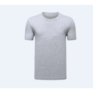 Camiseta unisex de algodón con cuello redondo, color morado oscuro, manga corta, para verano. - Product Image 2