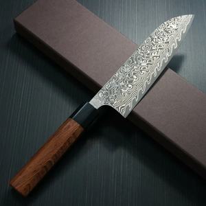 Ahmad Fabric Custom Handmade 13-Inch Damascus Steel Chef <b>Knife</b> with Leather Sheath Beautiful Handle Customizable Supported - Product Image 3