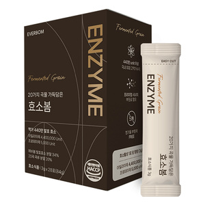 [EVERBIO] ชุดของขวัญชาสมุนไพรพรีเมียม HYOSOBOM ENZYME แบบซองพร้อมชาสมุนไพรแห้งผสมสำเร็จรูป ชาดื่มได้ทุกวัน พกพาสะดวก - Product Image 1