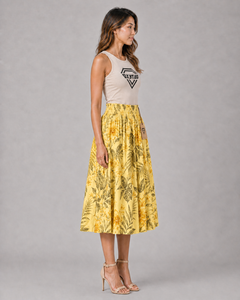 Women New Hawaiian Tropical Floral Autumn Maxi <b>Skirt</b> Beach Vacation Casual Lightweight Flowy <b>Skirt</b> Wear Cheap Price OEM - Product Image 4