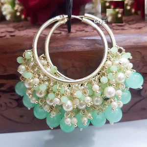 Pendientes de Aro Colgantes de Moda JeweleMarket |   Accesorios Étnicos para Mujer - Product Image 2