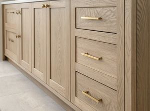 Gabinetes de Cocina Modulares de Madera Sólida Multifuncionales Modernos SANYANG con Puertas Planas y Shaker, RTA, Directo de Fábrica - Product Image 4