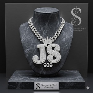 Colgante de Joyería Hip Hop de Alta Gama Starspire, Plata de Ley 925, Moissanita VVS, Cruz Hecha a Mano, Oro Fino, para Boda - Product Image 1