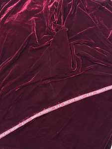Factory Direct 100% Pure Silk Velvet Fabric in Solid Color for Weddings and Garments Wholesale Price - Product Image 2