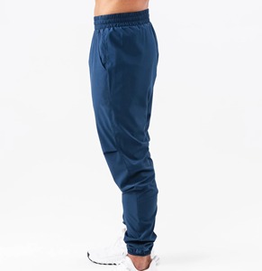 OEM Canvas Dark Men's Formal <b>Joggers</b> with Pocket Sweatpants Flare Cargo <b>Stacked</b> Trousers - Product Image 6