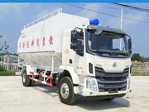 Approvisionnement d'usine en Chine camion d'alimentation en vrac 4-30 tonnes ferme d'élevage de bétail fourrage fourrage camion-citerne à vendre - Product Image 2