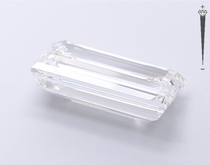 Diamante Cultivado en Laboratorio con Certificación IGI, Corte Baguette de 5.31 CT, Color D, Claridad VVS1, CVD LG 670473905, ROYAL GEMS, Super Joyería - Product Image 3