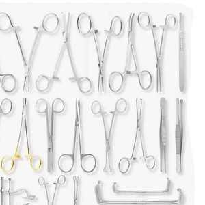 ชุดเครื่องมือผ่าตัดทั่วไป 57 ชิ้น ทำจากเหล็กกล้าไร้สนิมเกรดผ่าตัด พร้อมเครื่องมือเปิดแผล Mayo Metzenbaum Crile โดย Dantavex - Product Image 2