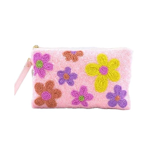 New Handmade Seed Bead Coin Pouch Options Available Seed Beads Embroidery Coin PouchJewelry Tags&Cards - Product Image 2