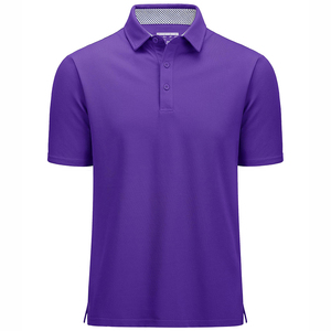 Camiseta Casual de Manga Corta para Hombre, con Logotipo Frontal, Transpirable, Tejida, 100% Poliéster, Diseño Personalizado, 180g, Color en Contraste, Estilo Urbano - Product Image 2