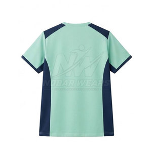 Nursing Department Uniform O-Neck <b>Scrub</b> <b>Tops</b> Short Sleeve Medical Workwear Suitable for Hospital Healthcare and Clinical Teams - Product Image 3
