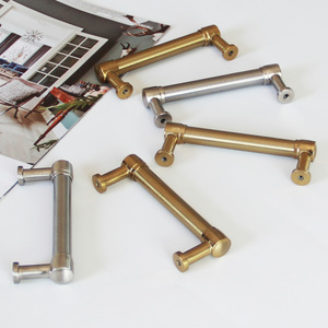 Hot Selling Modern Brushed Aluminum Alloy Cabinet Hardware Products Handle Tubular <b>Pull</b> for Kitchen Bathroom Bedroom Furniture - Product Image 1