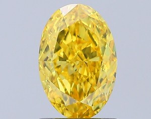 เพชรทรงรีสีเหลืองสดใส 3.01 กะรัต แบบหลวม CVD ทำมือ ประดับตกแต่งอย่างหรูหรา ได้รับการรับรองจาก IGI เพาะเลี้ยงในห้องปฏิบัติการ สำหรับทำเครื่องประดับ สำหรับแหวน - Product Image 1