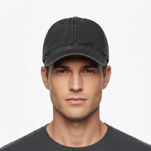 Gorra de Béisbol para Hombre, Estilo Urbano, Diseño Simple con Visera, Hebilla Dorada de Cobre, Ajustable, 100% Algodón, Gorra Deportiva para el Sol - Product Image 4