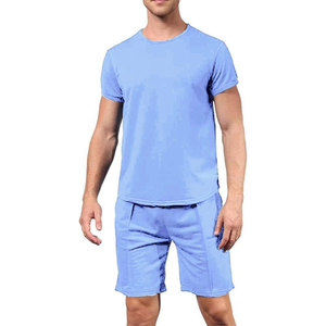 Conjunto de Camiseta Oversize y Pantalones Cortos Cargo para Hombre, Fabricante, Algodón, OEM, Marca Privada, Suministro al por Mayor - Product Image 2