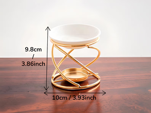 Lampe chauffe-bougie électrique en métal de qualité supérieure, diffuseur de parfum d'ambiance pour la maison - Product Image 5