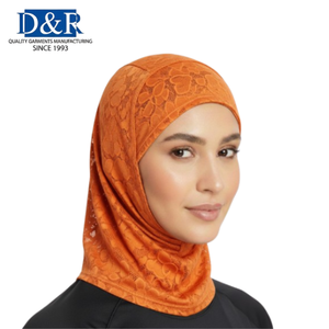 Hijab Deportivo con Lazos Ajustables, Estilo Malayo, OEM, para Mujeres Musulmanas, Pañuelo Deportivo Modesto, Accesorios para Gimnasio - Product Image 1