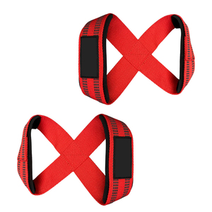 Correas de Muñeca Ajustables para Levantamiento de Pesas, Correas de Figura 8 para Fitness y Fisicoculturismo, Unisex - Product Image 6