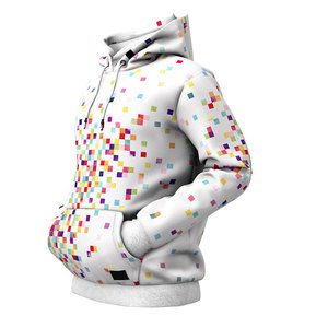 Sudadera con Capucha para Hombre, Colección Invernal Informal y Transpirable, con Estampado por Sublimación, de Alta Calidad, Mezcla de Algodón - Product Image 5