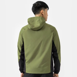 Veste coupe-vent pour homme, imperméable, coupe-vent, veste de randonnée en plein air, veste softshell avec logo personnalisé, veste de travail d'hiver pour homme, veste de plein air - Product Image 4