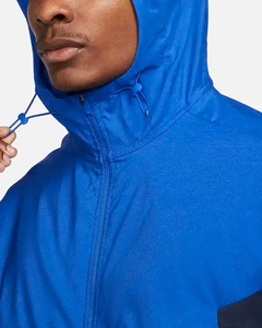 <b>Men's</b> Gray Hooded Fleece <b>Jacket</b> Zipper Front Casual Slim Fit Autumn Wear Spandex Polyester Material nylon <b>jacket</b> lightweight - Product Image 6