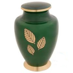 Popular White Enamel Cremation Urn Engrave Floral Bend Adult Urns American Style Medium Size Cremation Urns Wholesale Price - Product Image 6