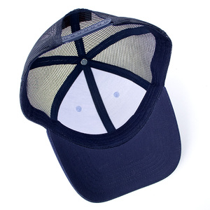 Wholesale Structured 6 Panel Mesh Custom Trucker Caps High Quality Trucker <b>Hat</b> Blank With Logo for Sell - Product Image 3