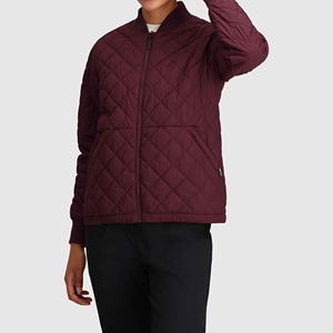 Veste bomber tendance pour femmes, veste décontractée élégante à manches longues pour le streetwear et les tenues saisonnières - Product Image 2