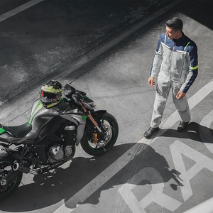 Chaquetas de Motociclismo Personalizadas, Impresas, Resistentes al Viento, para Verano e Invierno, de Poliéster/Nailon, Transpirables, Equipo de Protección de Nivel 2 - Product Image 6