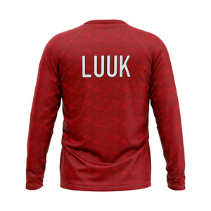 Chemise de compression à manches longues personnalisée en usine, respirante et à séchage rapide pour la gym, le sport, la course à pied, l'entraînement, marque privée OEM - Product Image 5