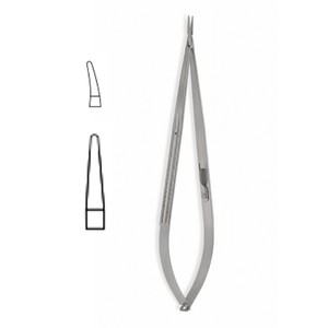 Vital JACOBSON Needle Holder Straight Jaw Smooth <b>Tungsten</b> Carbide Inserts Round Lock Overall 8-3/4in 22.2cm ZETOMEDPRO - Product Image 6